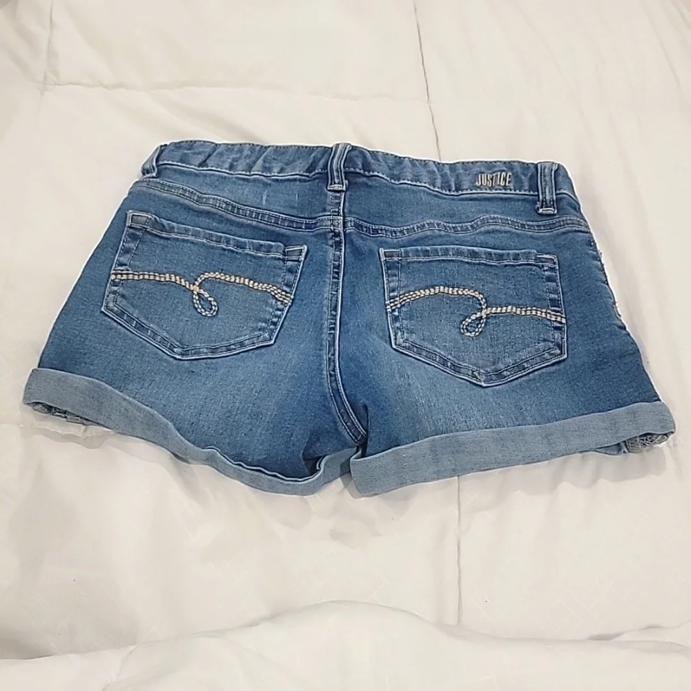 ✨️ 6/$25 Justice Girls Sequin Shorts 12. Y1